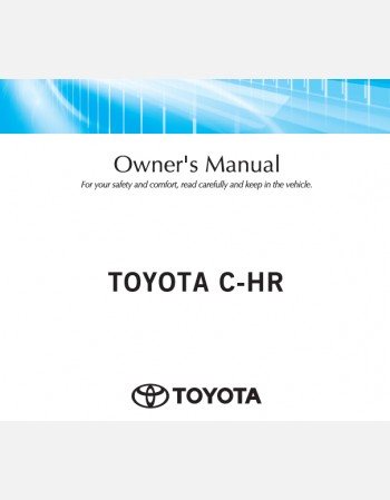 toyota c-hr 2024 owners manual